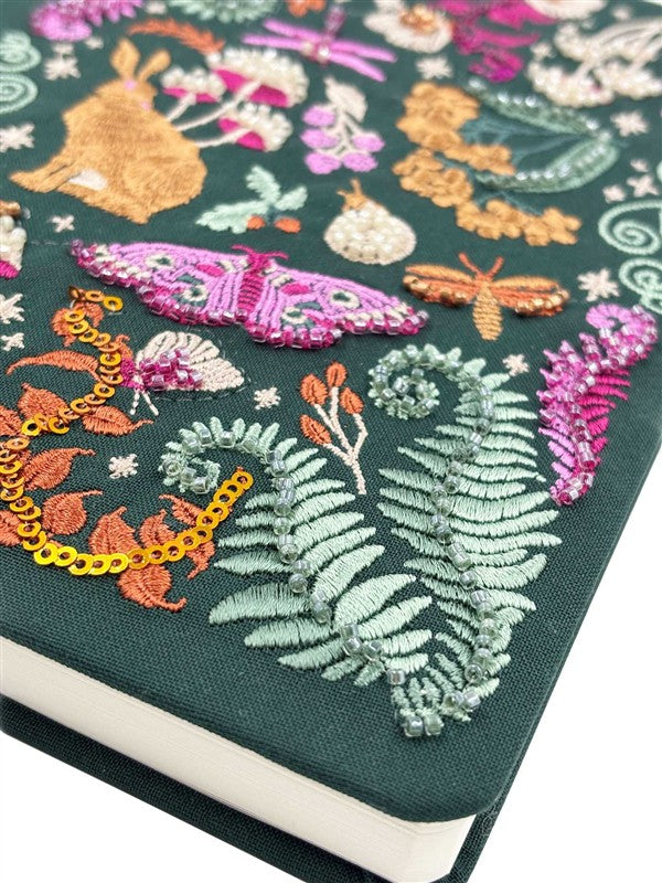 Forest Floor Deluxe Embroidered Journal