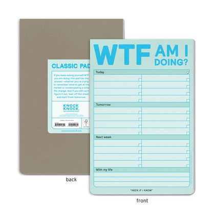 WTF Am I Doing? Pad (Pastel Edition)