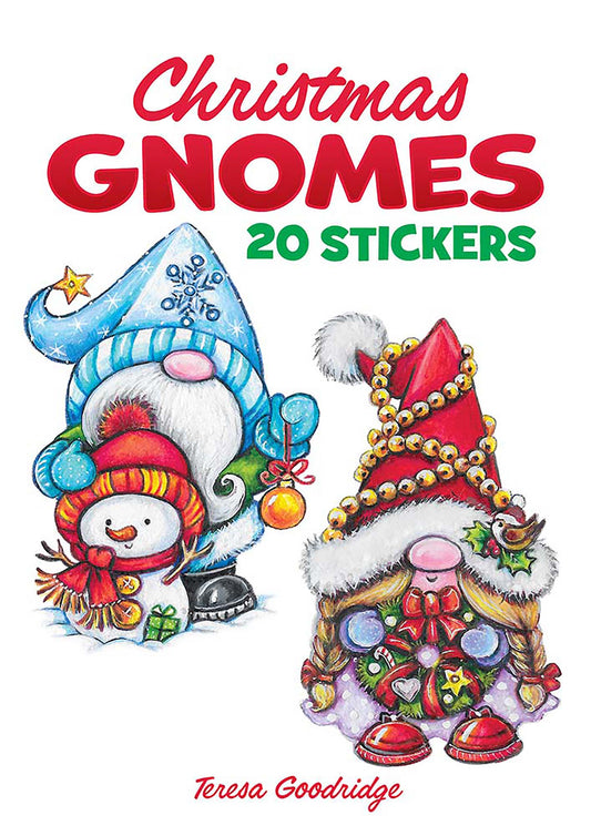 Gnomes de Noël : 20 autocollants