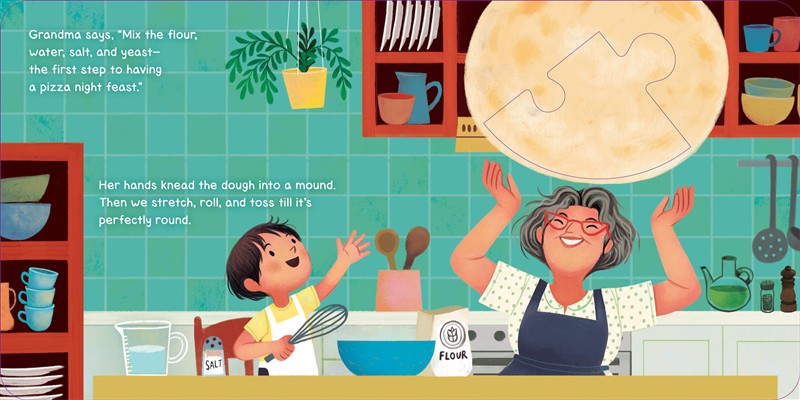 Puzzle-A-Story: Pizza Night!