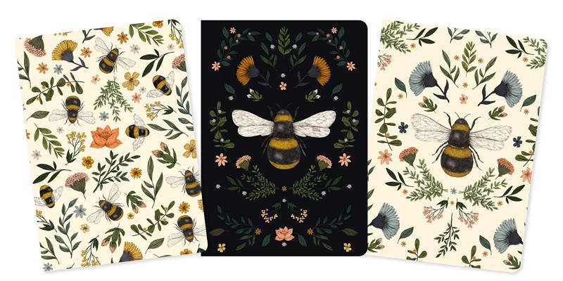 Jade Mosinski Set of 3 Standard Notebooks
