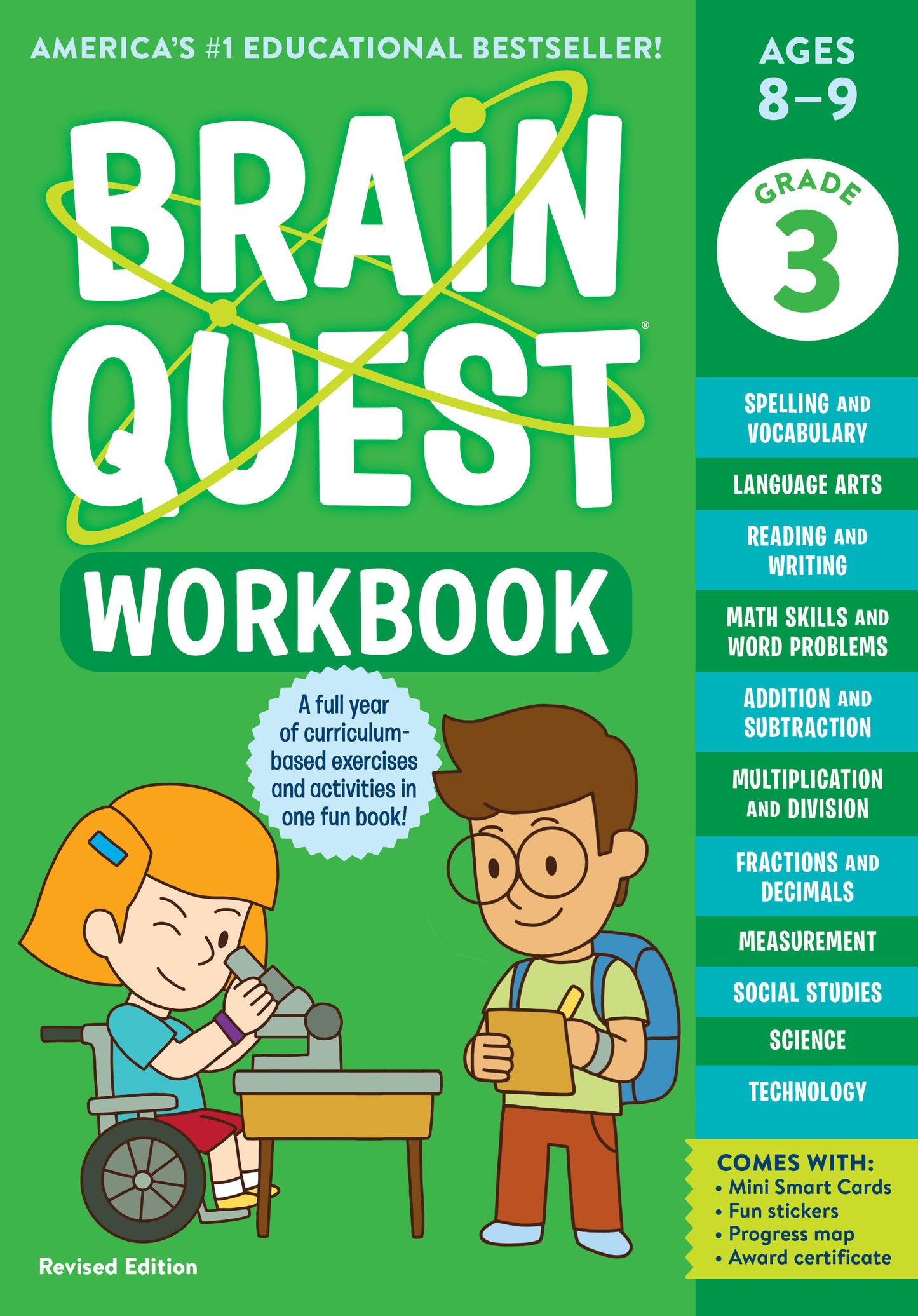 Cahier d'exercices Brain Quest : édition révisée pour la 3e année