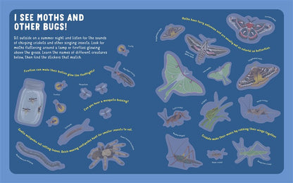 Backpack Explorer Stickers: Night Adventure
