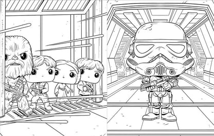 Star Wars: The Official Funko POP! Coloring Book