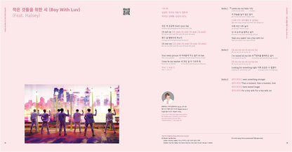 BTS Lyrics Inside