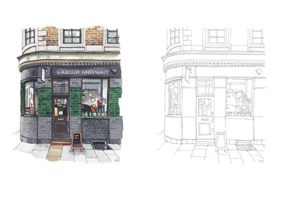 Urban Anna's We'll Always Have London Coloring Book