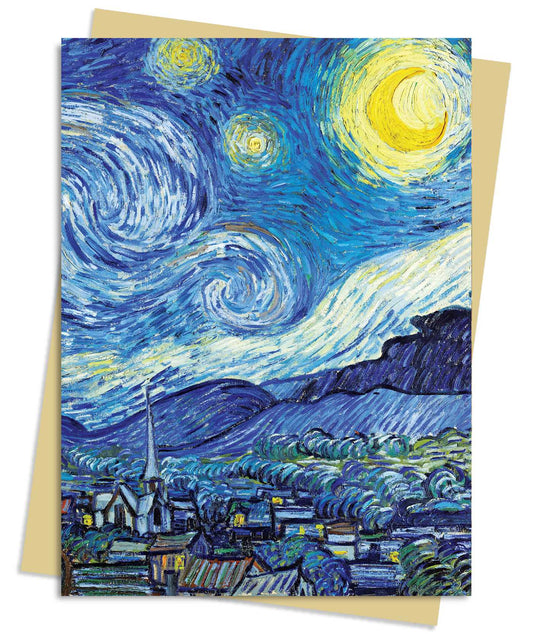 Pack de cartes de vœux Vincent van Gogh : La nuit étoilée