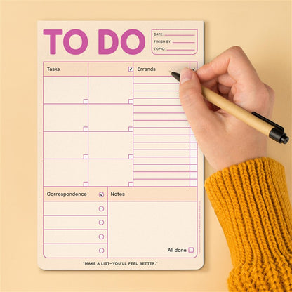 To Do Pad (Pastel Peach)