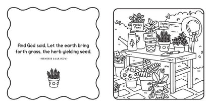 Simple Gifts Christian Coloring: Garden Glory