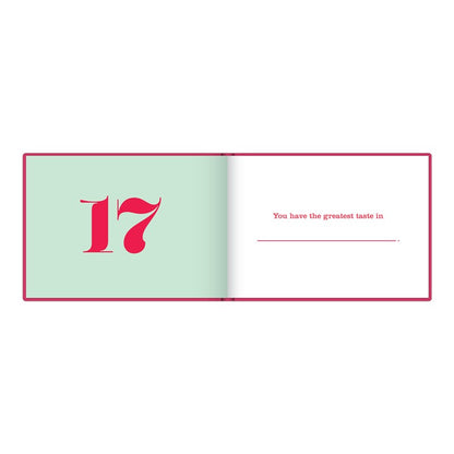 What I Love about You Fill in the Love Book