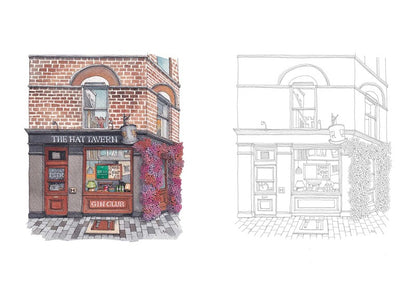 Urban Anna's We'll Always Have London Coloring Book