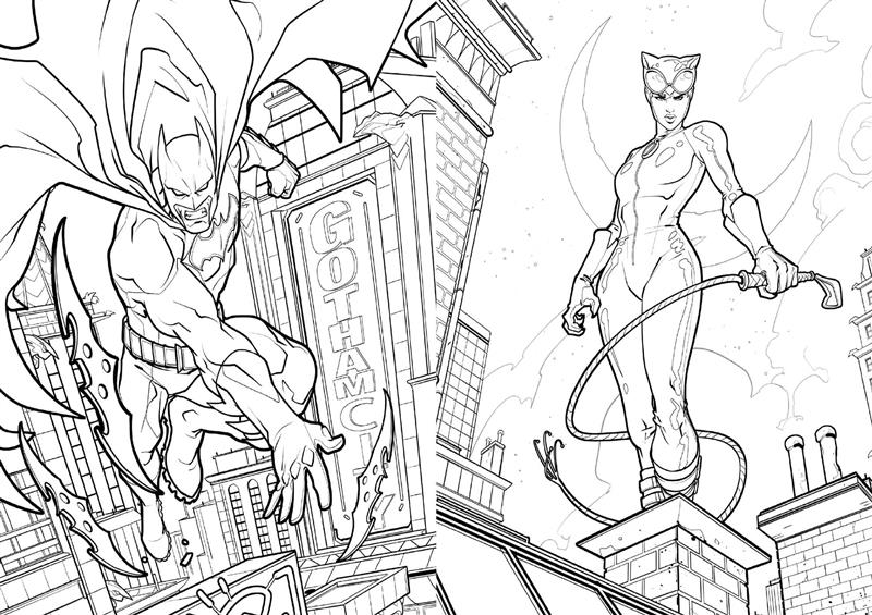 Batman Mini Coloring Set