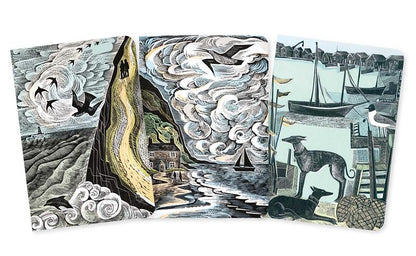 Angela Harding: Coastlines Set of 3 Midi Notebooks