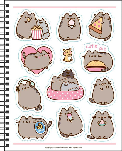Pusheen 16-Month 2025-2026 Weekly/Monthly Planner Calendar