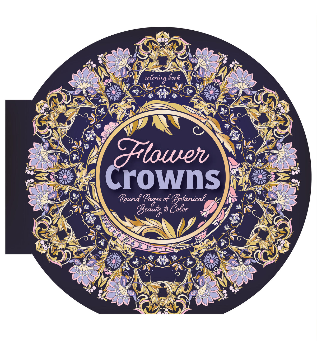 Flower Crowns Coloring Book