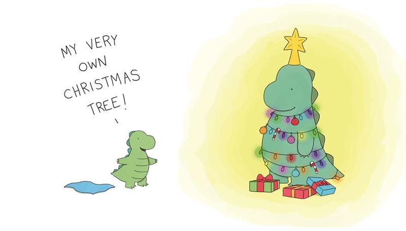 Rory the Dinosaur Needs a Christmas Tree