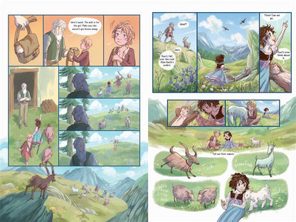Graphic Novel Classics: The Secret Garden, Anne of Green Gables, and Heidi