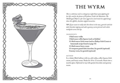 The Unofficial A Court of Thorns and Roses Cocktail Book