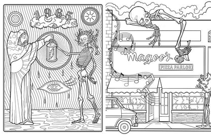 The Official Coloring Book of Grateful Dead
