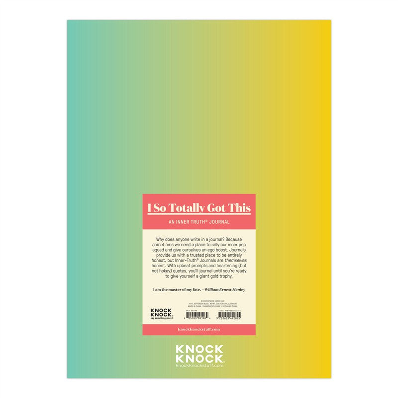 I So Totally Got This Inner-Truth Journal (Ombre Edition)