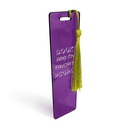 Books Are My Favorite People Bookmark