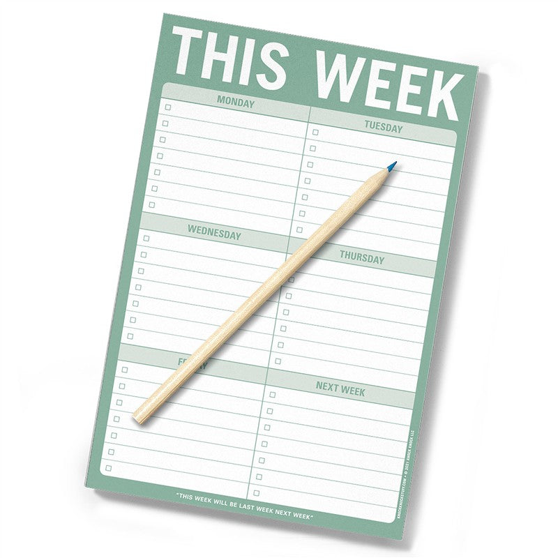 This Week Pad (Sage Green)