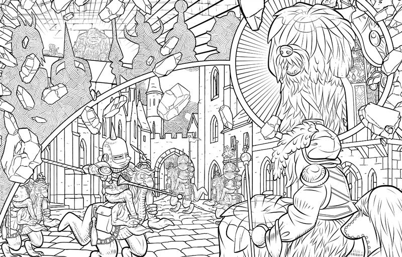 Jim Henson's Labyrinth: The Official Coloring Book