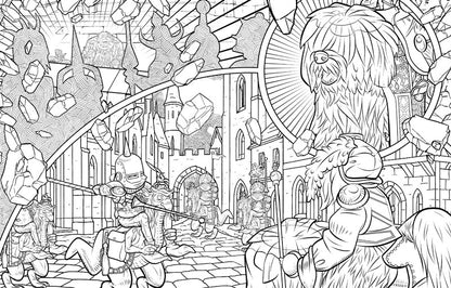 Jim Henson's Labyrinth: The Official Coloring Book