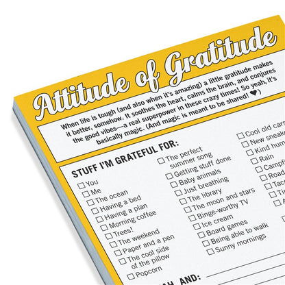 Attitude of Gratitude Nifty Note