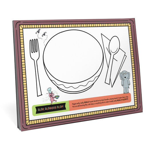 Time to Eat! Elephant &amp; Piggie Snacktime Placemats