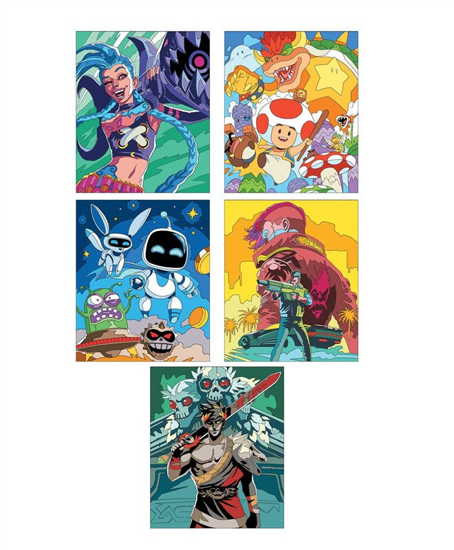 The Unofficial Video Games Color by Number Book