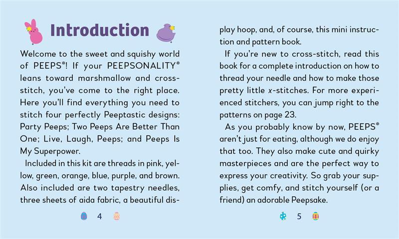 PEEPS® Cross-Stitch Kit