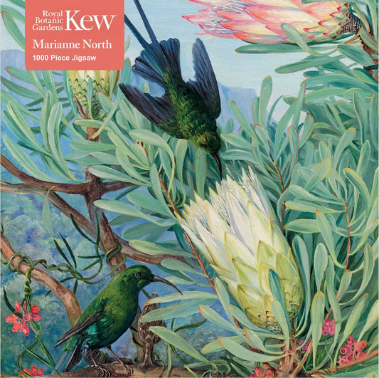 Puzzle pour adultes Marianne North des jardins de Kew : fleurs de miel et chèvrefeuilles