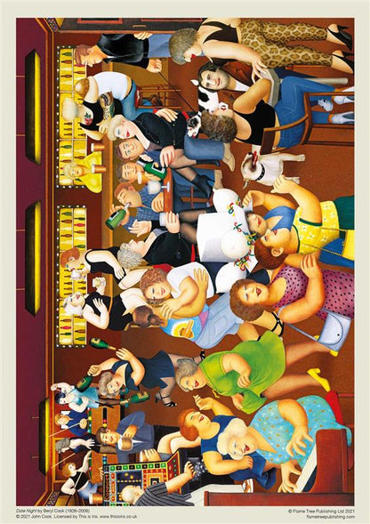 Adult Jigsaw Puzzle Beryl Cook: Date Night