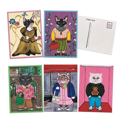 Cartes de correspondance pour chats