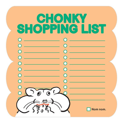 Chonky Shopping List Chonky Note