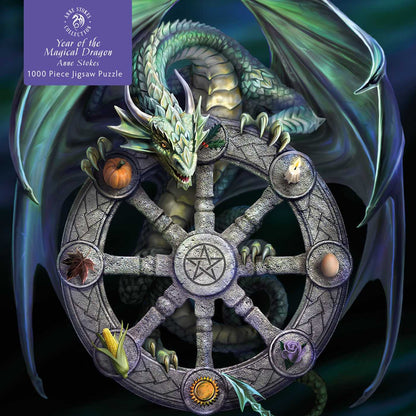 Adult Jigsaw Puzzle Anne Stokes: Wheel of the Year