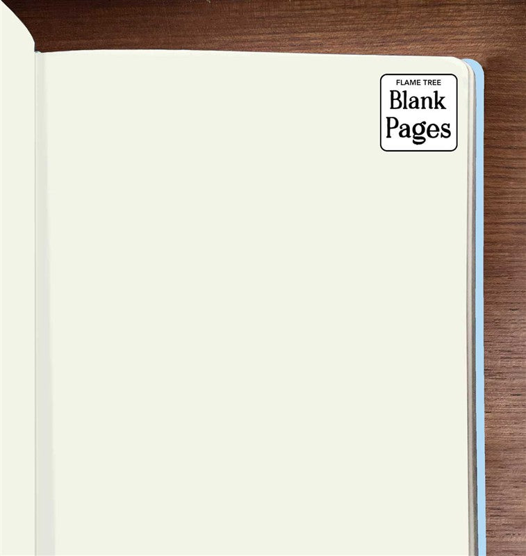 Moomin and Flowers Artisan Art Blank Notebook (Flame Tree Journals)