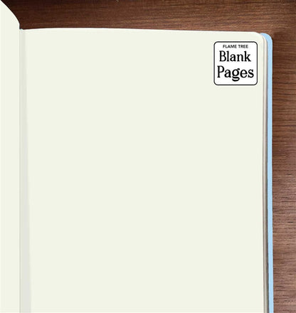 Moomin and Flowers Artisan Art Blank Notebook (Flame Tree Journals)