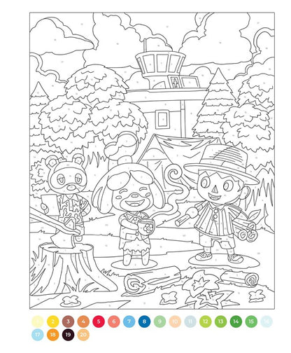 The Unofficial Video Games Color by Number Book