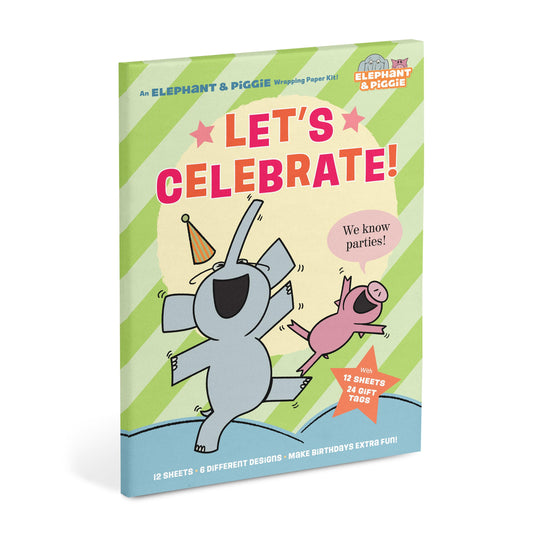 Let's Celebrate!: An Elephant &amp; Piggie Wrapping Paper Kit