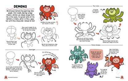 How to Draw Cute Spooky Stuff