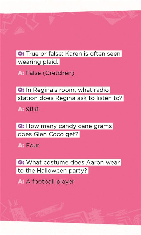 Mean Girls Ultimate Trivia Challenge