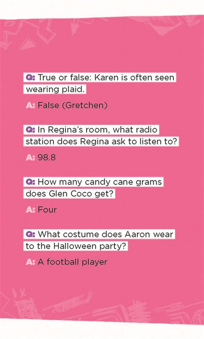 Mean Girls Ultimate Trivia Challenge
