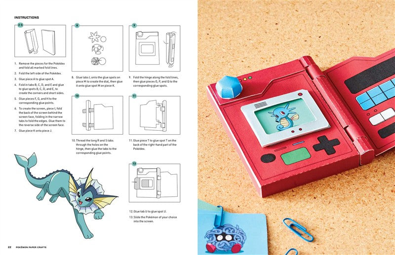Amazing Pokémon Paper Crafts