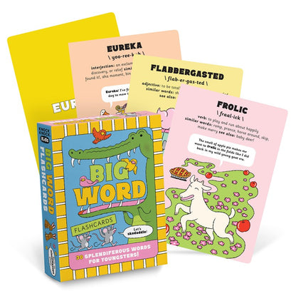 Big Word Flashcards for Kids