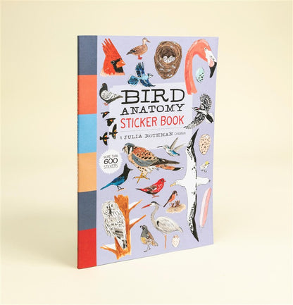 Bird Anatomy Sticker Book