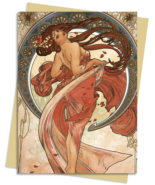 Pack de cartes de vœux The Arts Dance (Mucha)