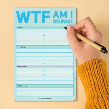 WTF Am I Doing? Pad (Pastel Edition)