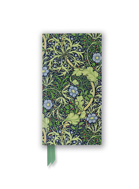 William Morris : Algues (Journal Slimline en papier d'aluminium)